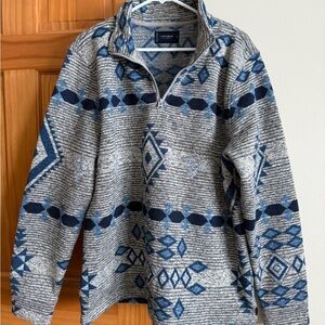 Lucky Brand Men’s Quarter-Zip Fleece